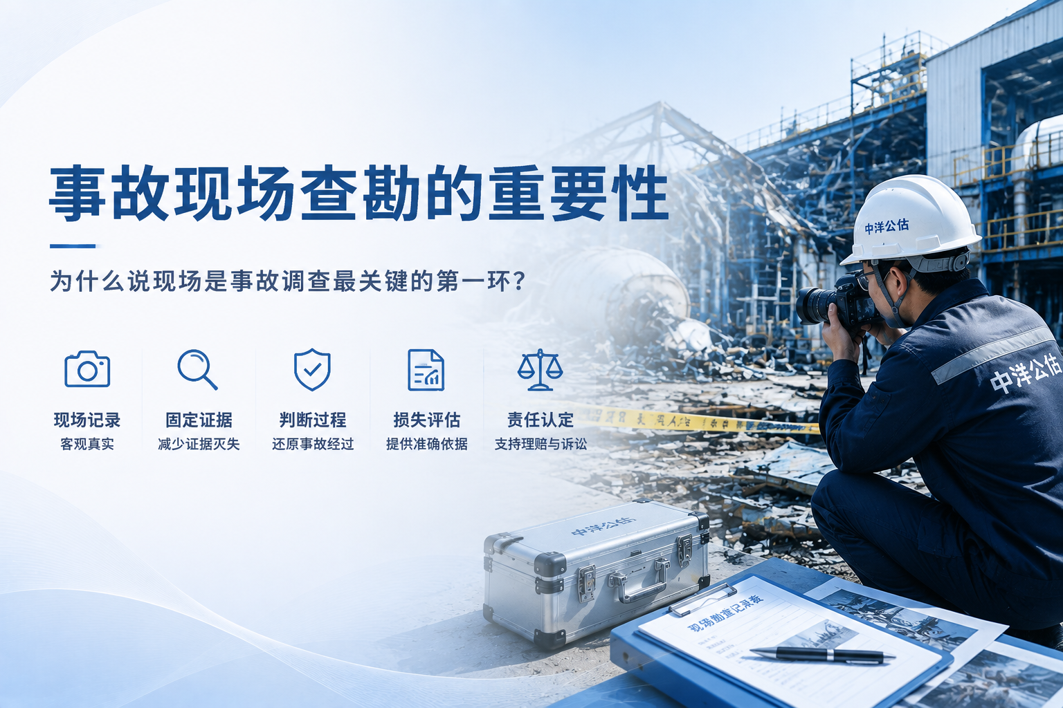 事故现场查勘的重要性——为什么说现场是事故调查最关键的第一环？